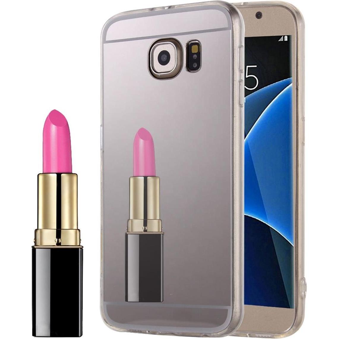König Design Handyhülle für Samsung Galaxy S7 Schutzcase Backcover Bumper Etuis Rahmen Silber (Samsung Galaxy S7), Smart...