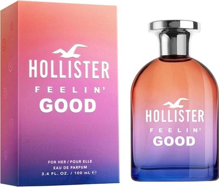 Produktbild Hollister Feelin' Good For Her Eau De Parfum Spray 100ml (Eau de Parfum, 100 ml)