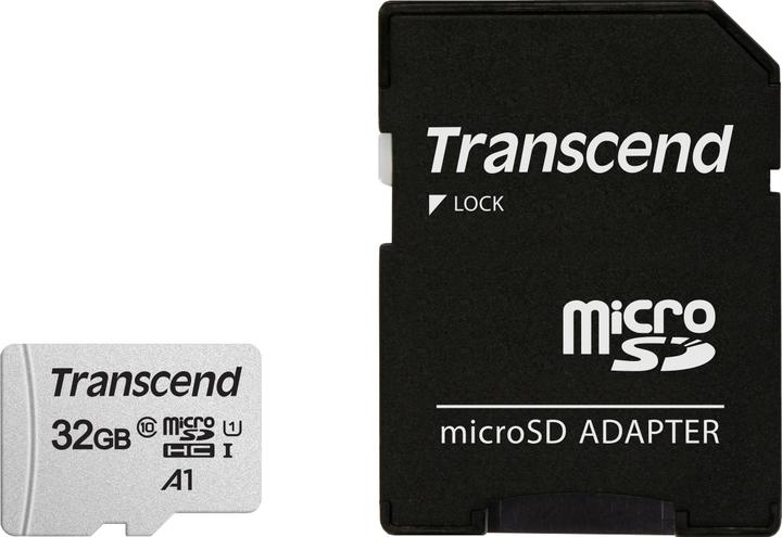 Actual product image Transcend 300S (32 GB, microSDHC, U3, UHS-I)