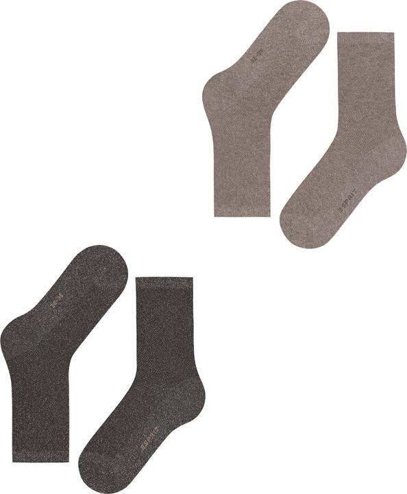 Produktbild Esprit Shimmer 2-Pack Damen (2er Pack, 39 - 42)