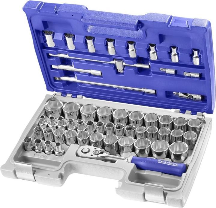 Image du produit Expert by Facom 55 PIECE 1/2" METRIC SOCKET SET