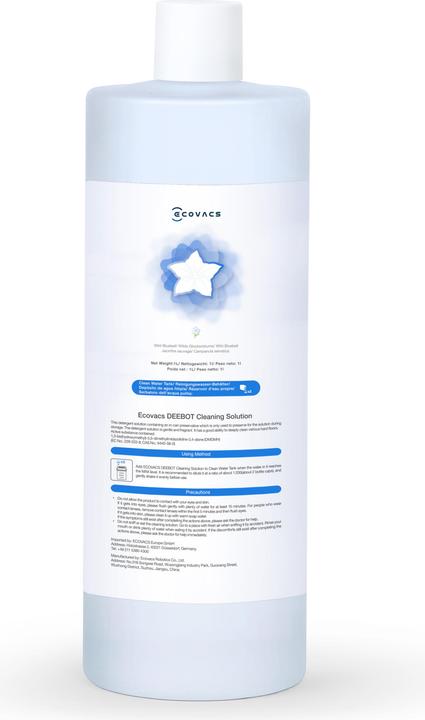 Ecovacs Deebot Reinigungslösung 1 L