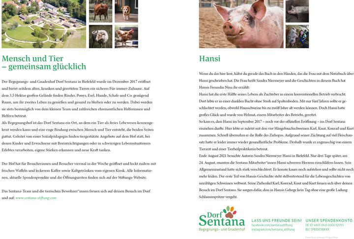 Produktbild Ein Buch für Hansi (Deutsch, Sandra Niermeyer, Linda Mieleck, 2022)