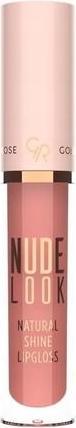 Golden Rose Nude Look Natural Shine Lip Gloss 03 Coral Nude (03 Coral Nude)