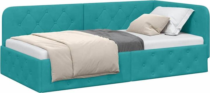 Actual product image vidaXL Eckbettgestell (100 x 200 cm)