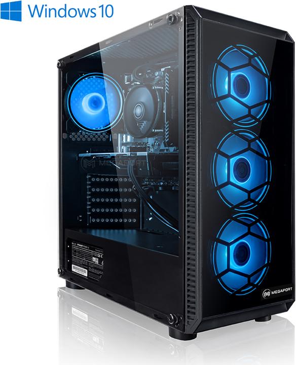 Produktbild Megaport Gaming PC Intel Core i5-11400F (500 GB, 16 GB, Intel Core i5-11400F)