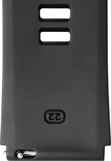 Actual product image Monroe Pasek do Smartwatcha Męskiego VELTORI VT100 22mm VTP100 (22 mm, Silicone, Stainless steel)