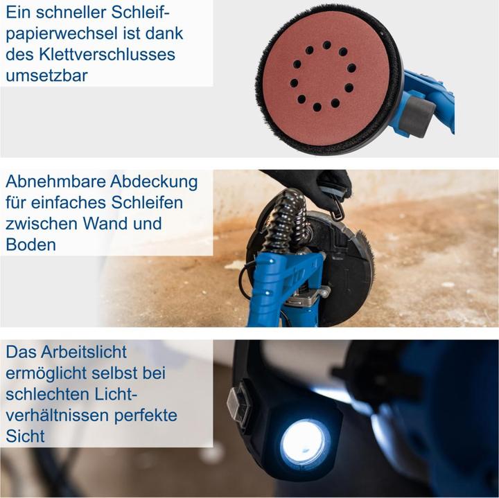 Image du produit Scheppach DS920X (Ponceuses murales et de plafond, 735.50 W)