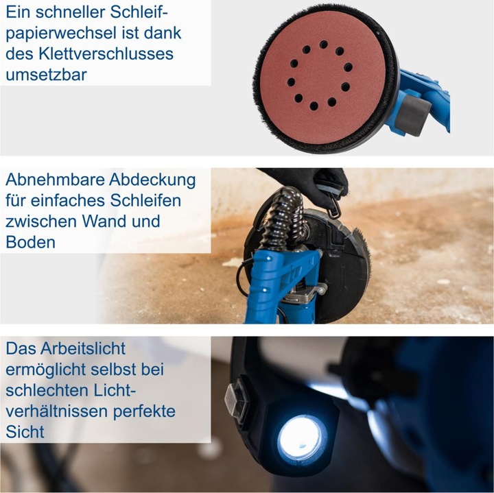 Produktbild Scheppach DS920X (Wand- & Deckenschleifer, 735.50 W)