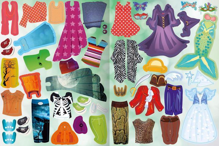 Produktbild Sticker-Anziehpuppen - Party-Girl