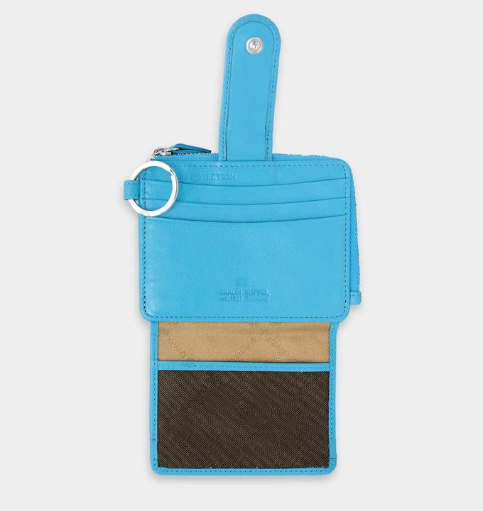 Immagine prodotto Braun Büffel Porta carte di credito Joy con protezione RFID in pelle 11 cm