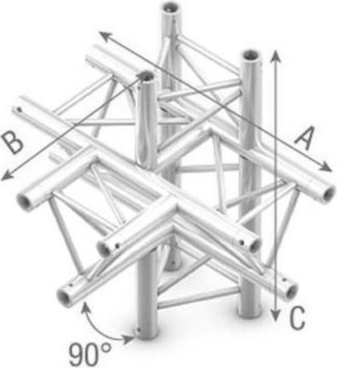 Produktbild Showtec T-Stück