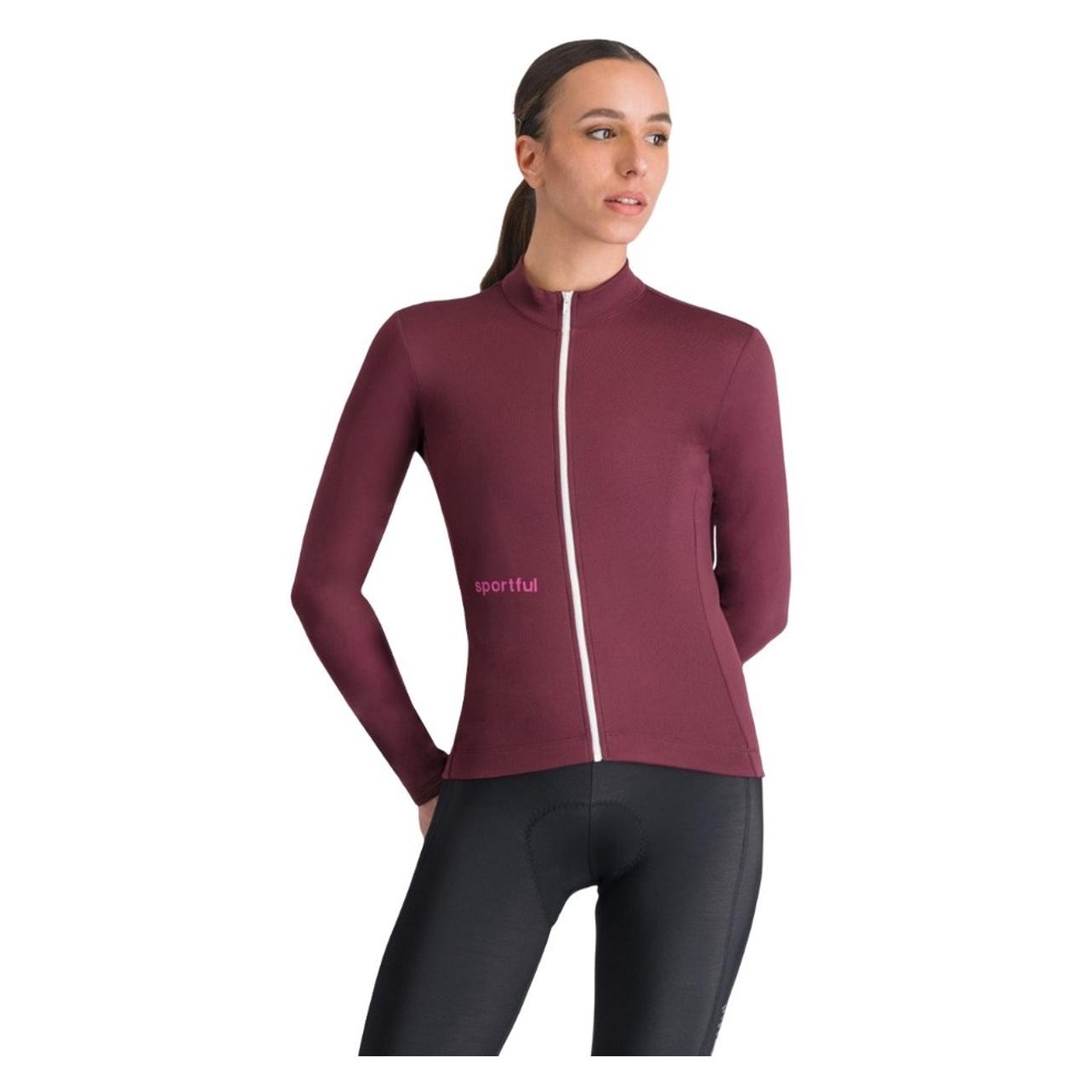 Sportful, Damen, Velotrikot, Classic W Thermal Jersey (S), Rot, S
