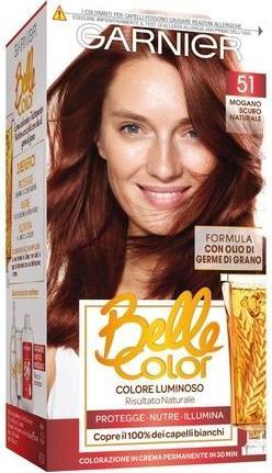 Garnier 51 Dark Natural Mahogany Hair Dye (51 Dark Natural Mahogany)