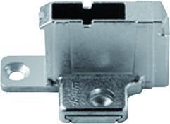 Image du produit Blum Plaques de montage cruciforme CLIP montage d'angle (1 pcs)