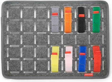 Actual product image Kikkerland Felt Organisation Insert (23.50 cm, 1x)