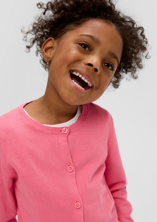 Produktbild s.Oliver Strickjacke Strickjacke aus Viskosemix (92)