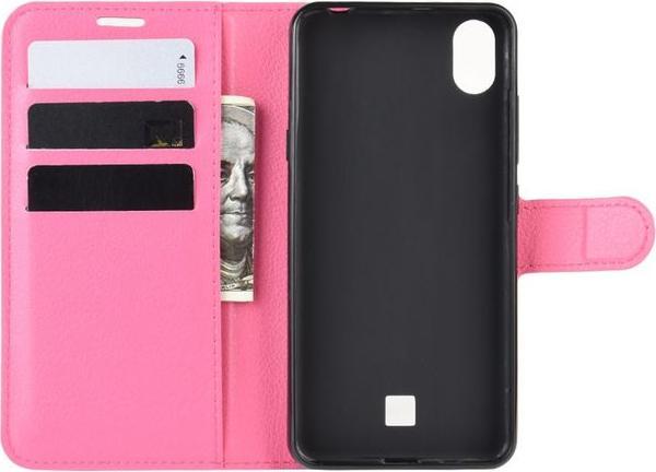 Produktbild MU Classic Litchi Leder Bookcover Series (Huawei P20 Lite (2019))