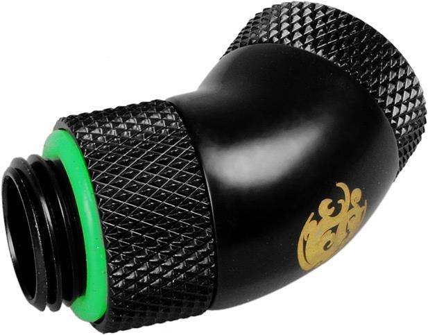 Bitspower Adapter 45 Grad 1/4 auf IG 1/4 Zoll - drehbar