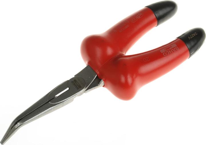 Produktbild Bahco Flachrundzange mit gebogener Spitze 60° (200 mm)