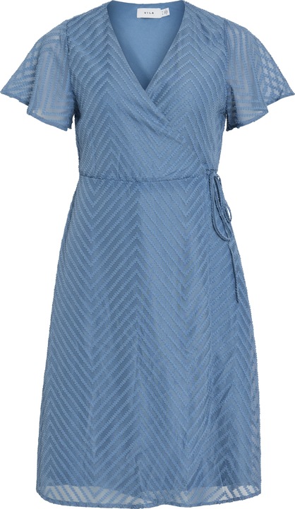 Produktbild Vila Petite – Midi Wickelkleid (38)