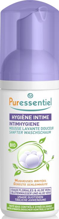 Actual product image Puressentiel Intimate Wash Foam Organic (Intimate washing lotion, 150 ml)