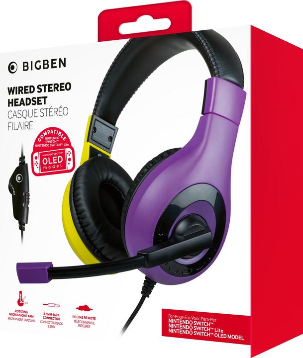 Image du produit Nacon Gaming Casque de jeu stéréo V1 (Filaire)
