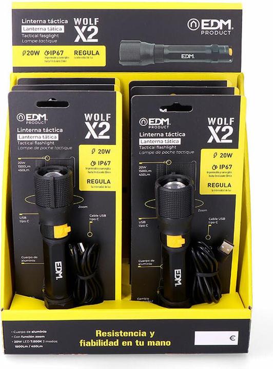 Produktbild EDM Product Taschenlampe 36163 20 W