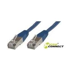 Thumbnail - MicroConnect S/FTP CAT6 0.15m Blue LSZH (S/FTP, CAT6, 0.15 m), Netzwerkkabel
