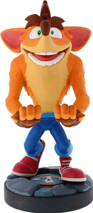 Actual product image Exquisite Gaming Crash Bandicoot NEW- Cable Guy (Xbox 360, Xbox Series X, PC, Mac, Xbox One S, Switch, PS4, PS5)