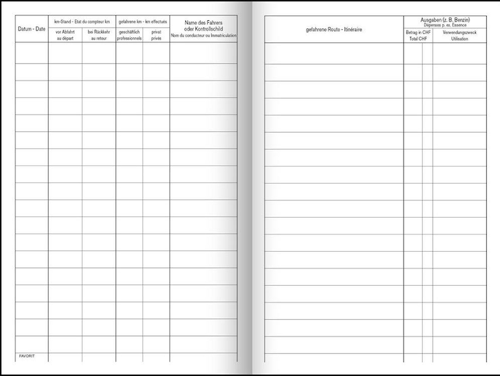 Image du produit Favorit Inspection des voitures (16 x)