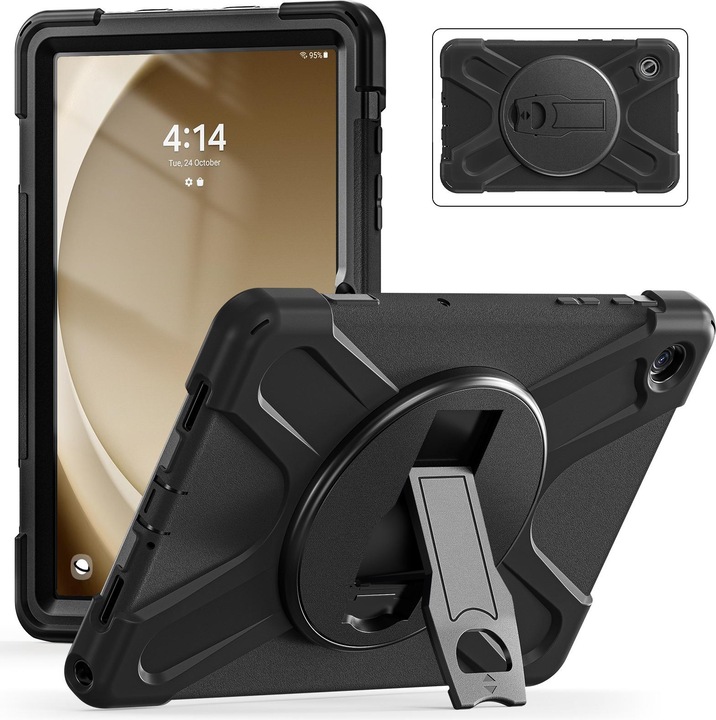 Actual product image Tech Air Samsung Tab A9+11" rugged case black (Galaxy Tab A9+)