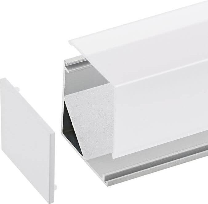 Actual product image Sigor Square end cap without hole for 9821501/9821601