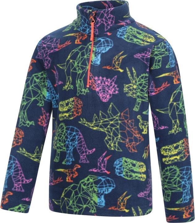 Immagine prodotto Mountain Warehouse Pursuit Felpa in Pile Dinosauro Mezza Cerniera Bambini (104)