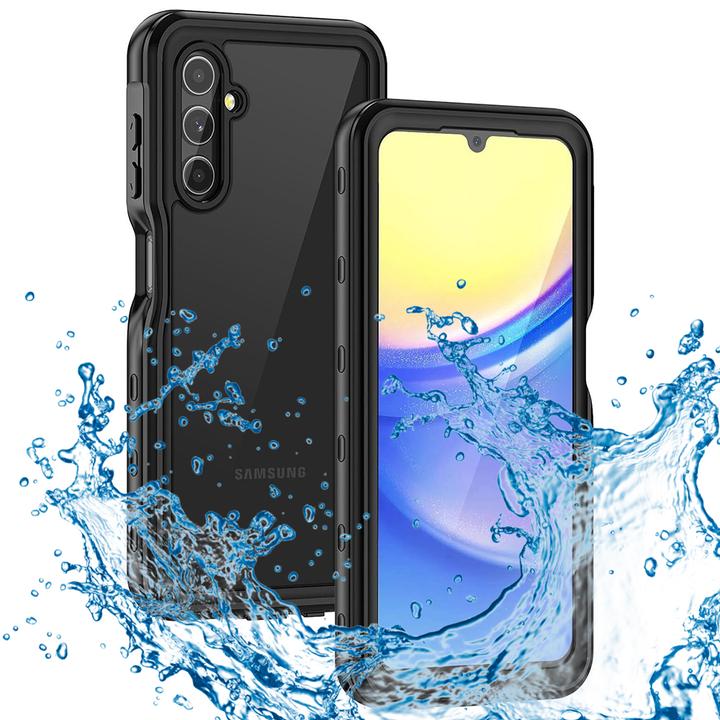 Actual product image Shellbox - Waterproof IP68 Case - Samsung Galaxy A15 4G / A15 5G - Black (Samsung Galaxy A15, Samsung Galaxy A15 5G)