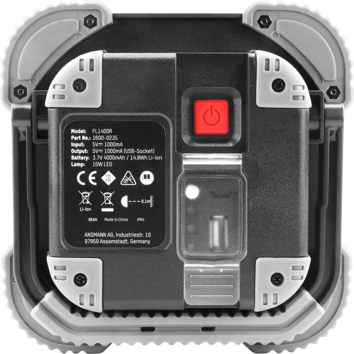 Actual product image Ansmann LED construction spotlight (1400 lm)