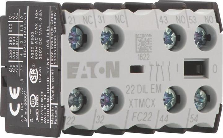 Productafbeelding Eaton Hulpcontactenblok 2 NO contacten 2 NC contacten