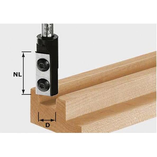 Festool, Fräser, Nutfräser-Wendeplatten HW S12 D14/45 WM