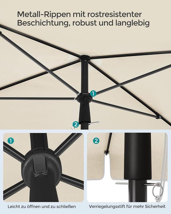 Produktbild Songmics Balkonschirm (1.25 m)