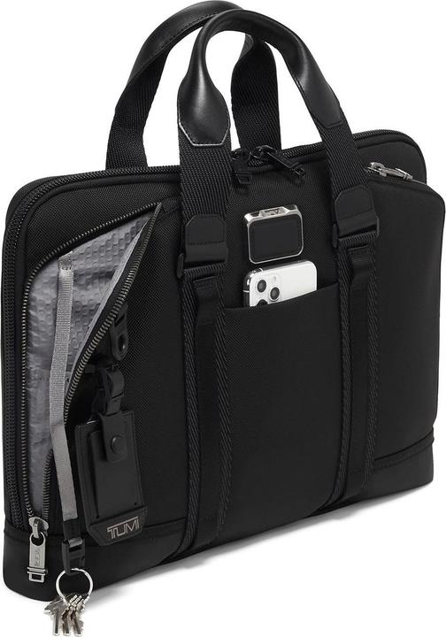 Actual product image Tumi Alpha Bravo Academy Briefcase Black (15.60")