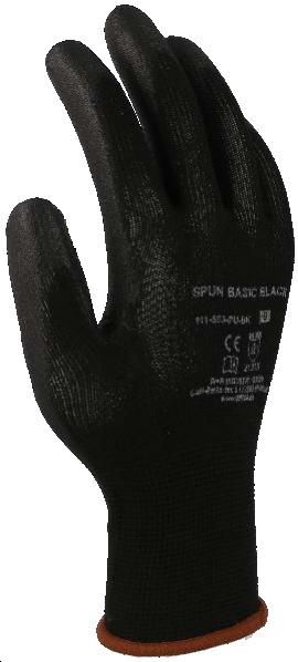 Produktbild W+R Strickhandschuh Spun Basic Pe Schwarz Grösse 9 (9)