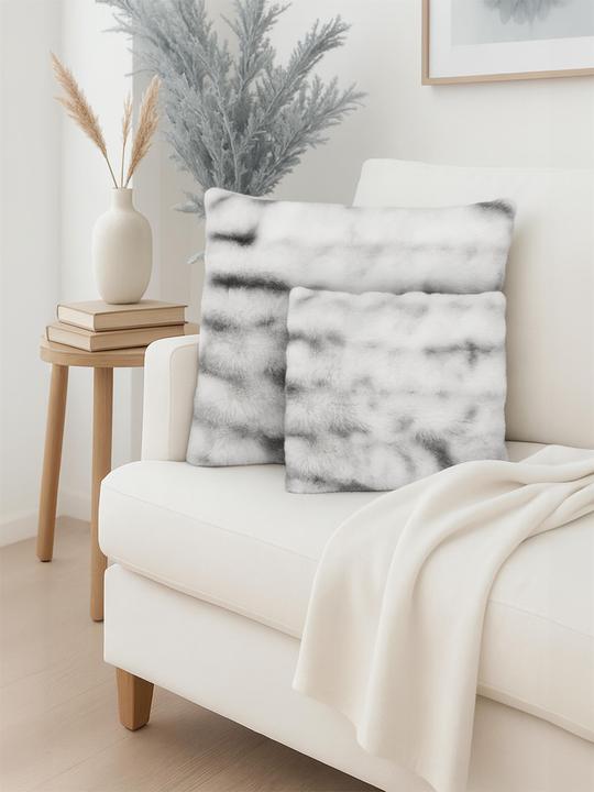 Produktbild Aspero 4er Set Kissenbezüge aus Fellimität 60x60 cm Milan - 9863 (60 x 60 cm)