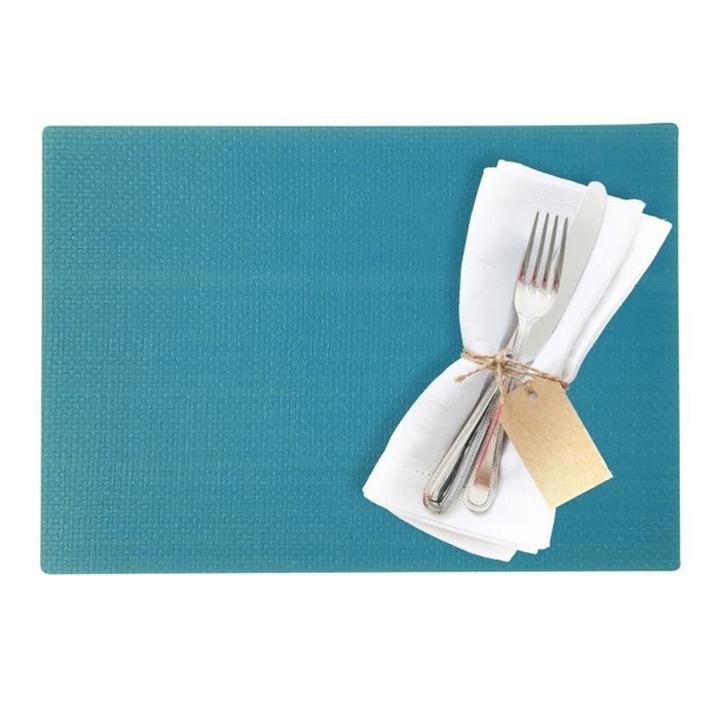 Actual product image Westmark PP placemat "Coolorista", square, turquoise, 45x32.5 cm