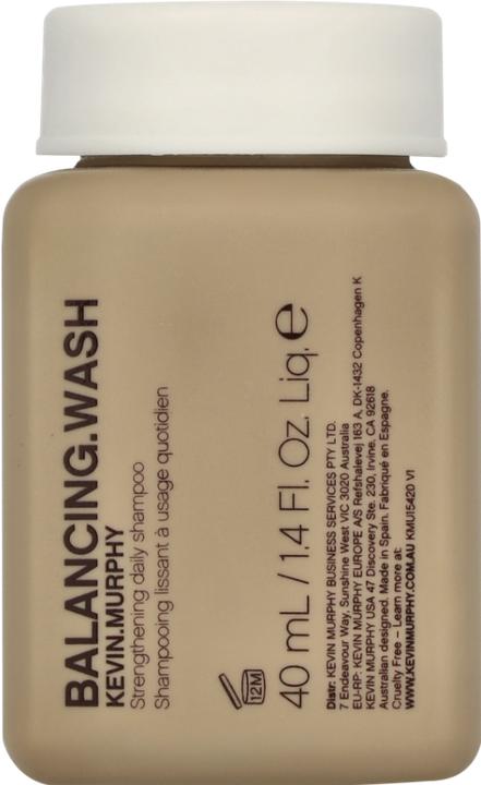 Immagine prodotto Kevin Murphy KEVIN MURPHY Balancing Wash Shampoo szampon wzmacniający do włosów farbowanych 40ml (40 ml, Shampoo liquido)