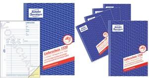 Actual product image Avery Form book "Delivery/receipt slip", 4+1 (40 x)