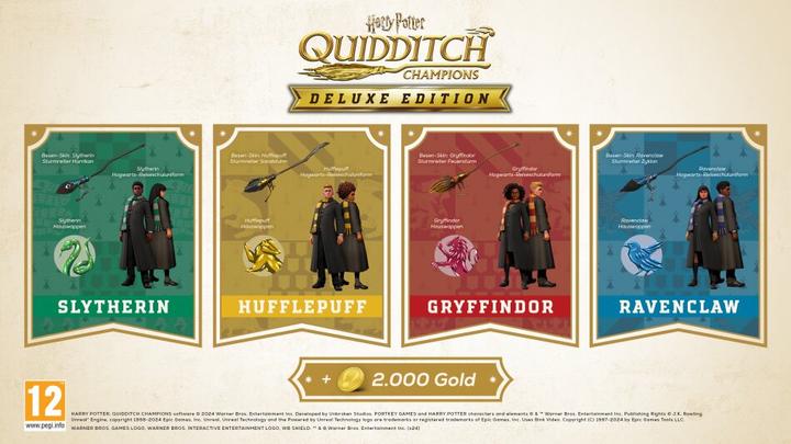 Actual product image WB Harry Potter: Quidditch Champions - Deluxe Edition (PS4, DE, FR)