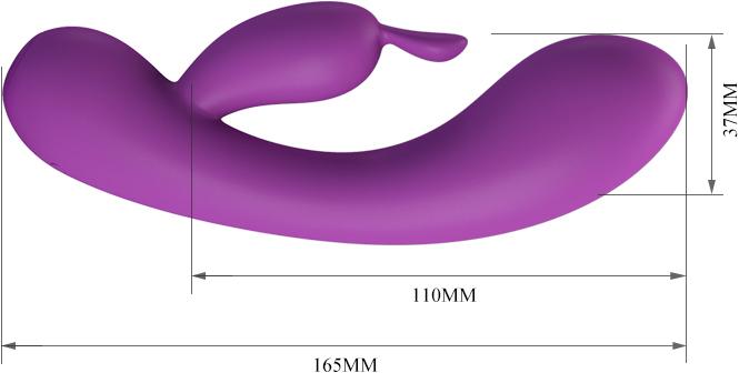 Actual product image Pretty Love Grace Rabbit Vibrator