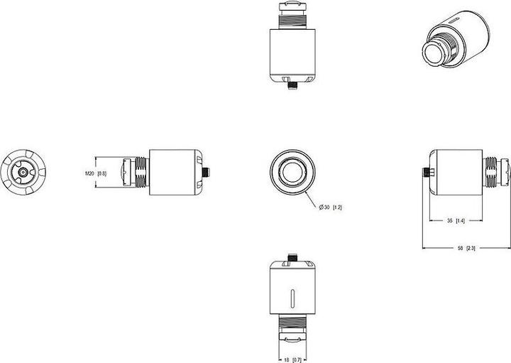 Produktbild Axis F2107-RE STANDARD SENSOR (2592 x 1944 Pixels)