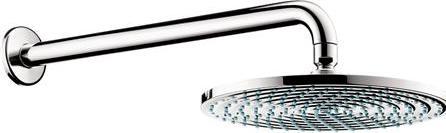 Produktbild hansgrohe Kopfbrause Set Raindance S 240 1jet 27474000 24 cm inkl. Brausearm 39 cm chrom (1 Strahlart, 18 l/min)