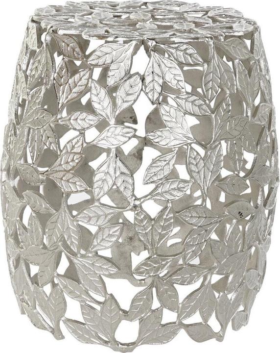 DKD Home Decor Side table Aluminium Sheets (40 x 40 x 45 cm) (40 x 40 x 45 cm)